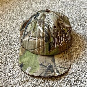 Vintage Camo Image Snapback Hat